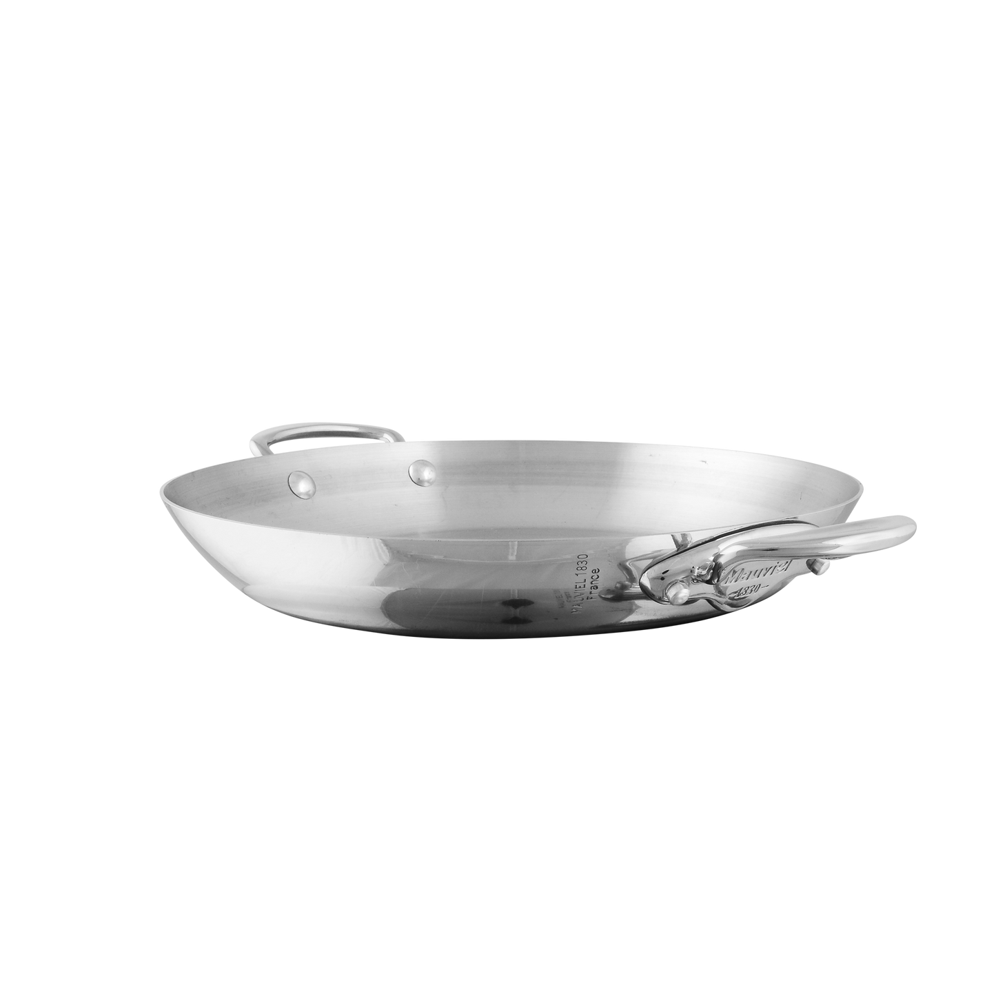 28cm M'COOK Round Pan Cast S/S Handles