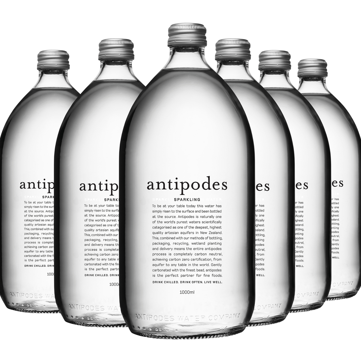 Sparkling Mineral Water 1.0Litre - Case of 6 Bottles - $7.00each