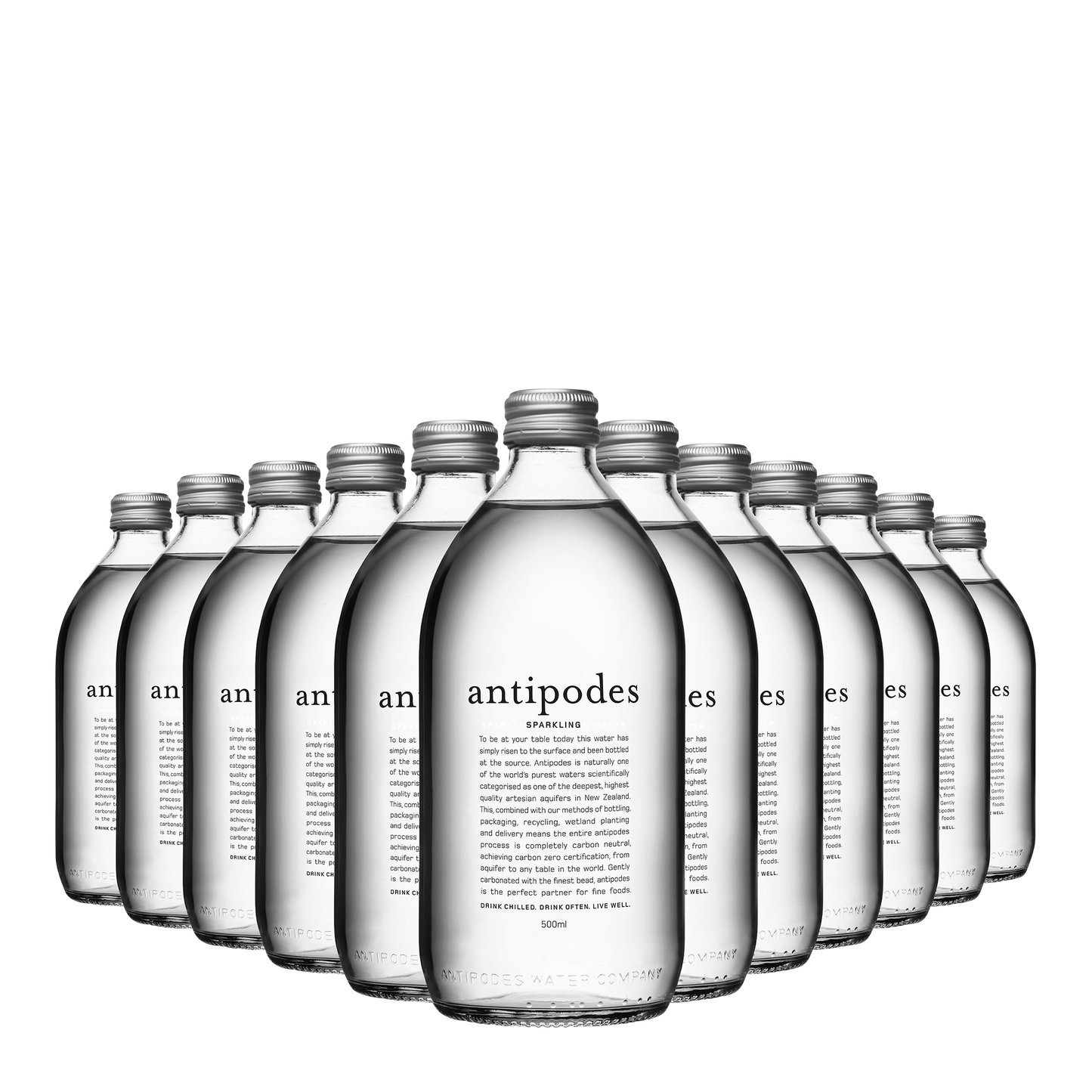 Sparkling Mineral Water 0.5Litre - Case of 12 Bottles - $4.50each