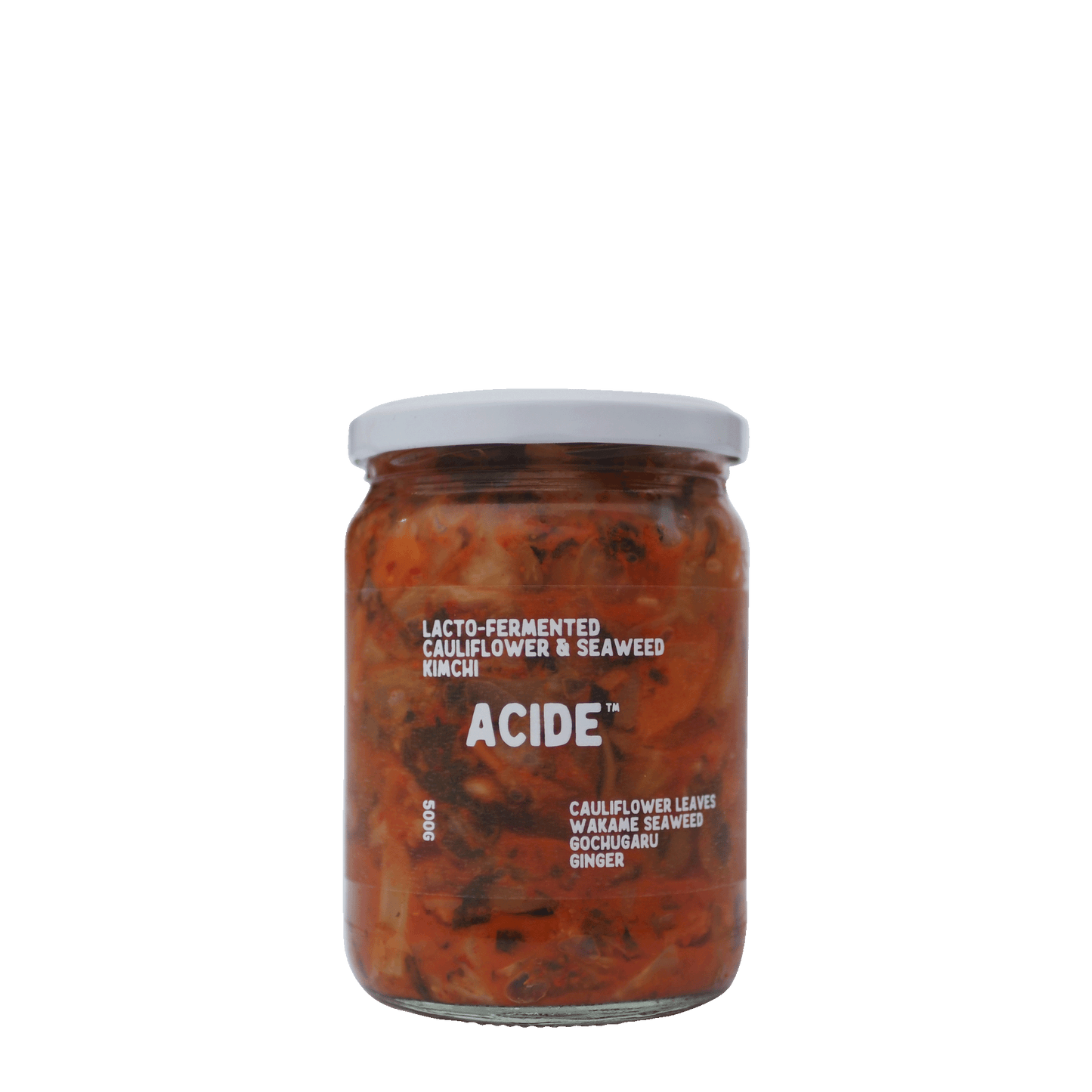 Lacto-Fermented Caulifllower & Seaweed Kimchi