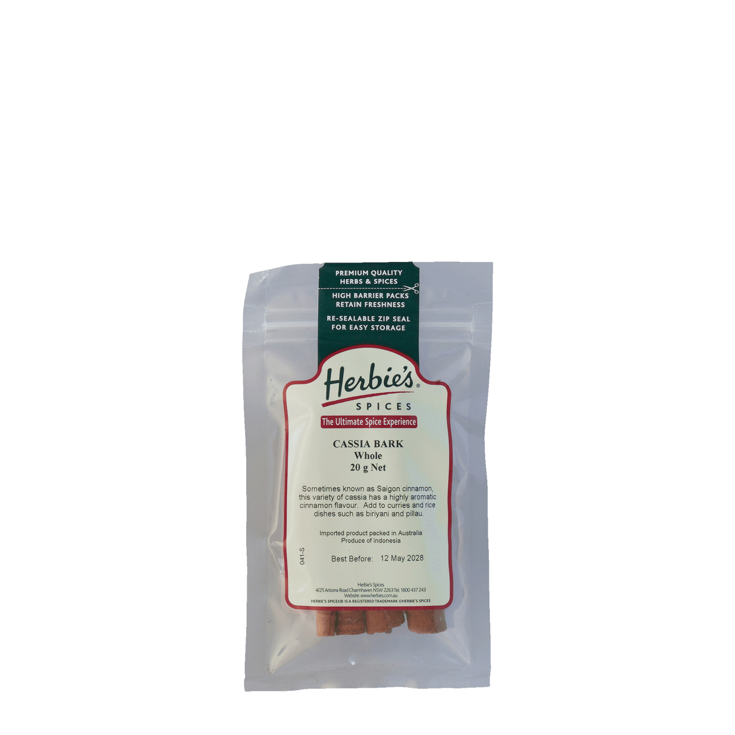 Cassia Bark Quills Whole