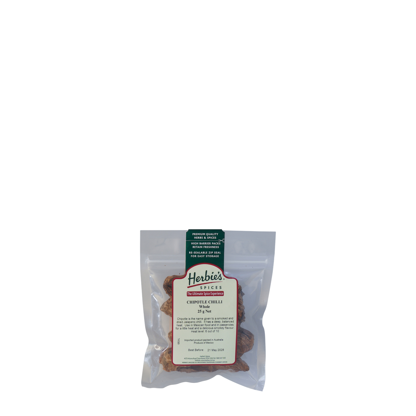 Chilli Chipotle Whole Dried