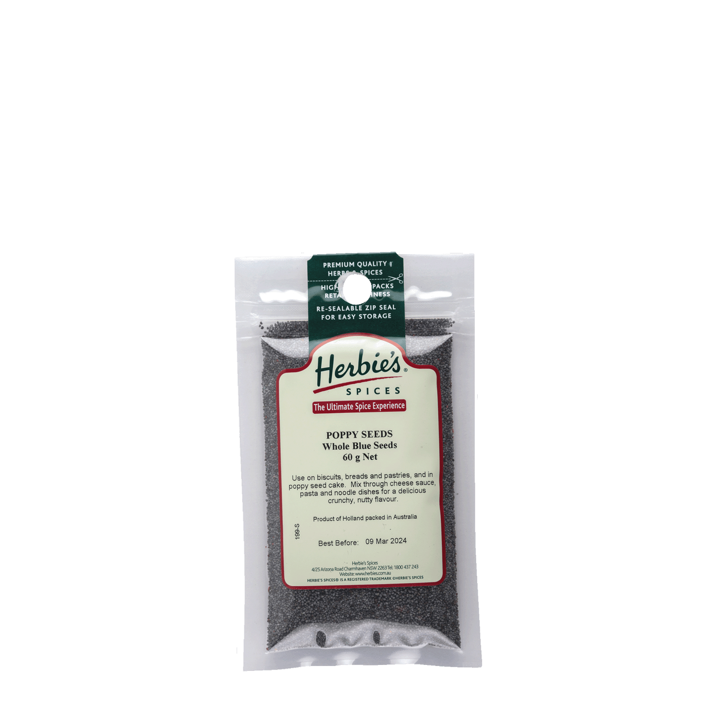 Poppy Seeds Blue Whole