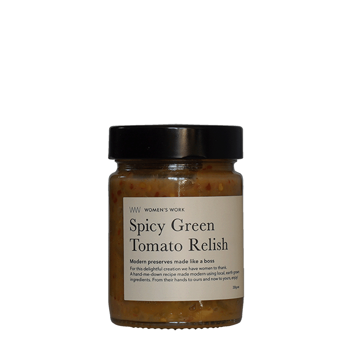 Spicy Green Tomato Relish Grande