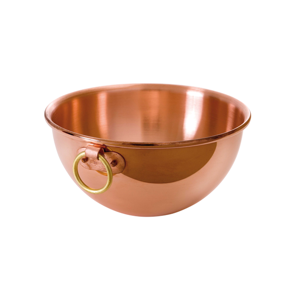 24cm M'PASSION Egg White Beating Bowl Bronze Ring