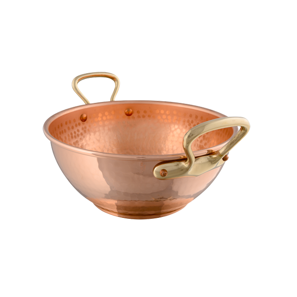 26cm M'PASSION Hammered Syrup Pan Bronze Handles