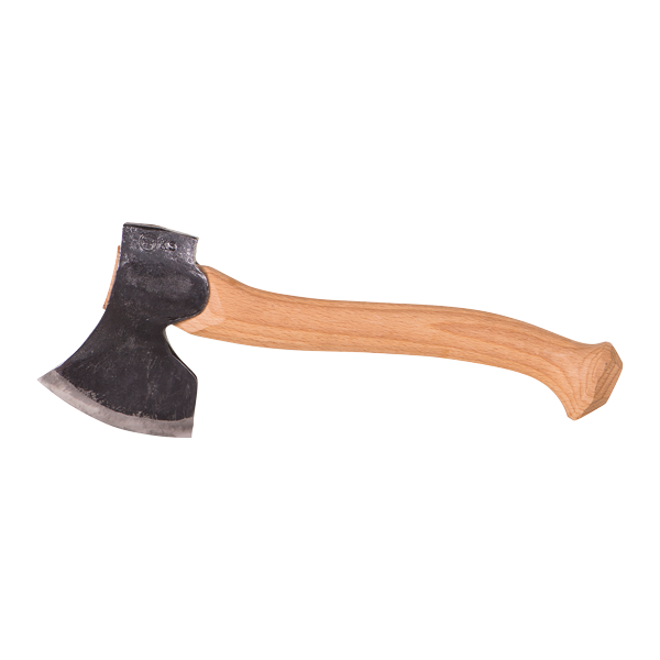 Large Carving Axe with Carved Handle-Phillip & Lea