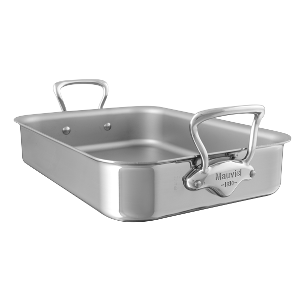 40x30cm M'COOK Roasting Pan Cast S/S Handles-Phillip & Lea