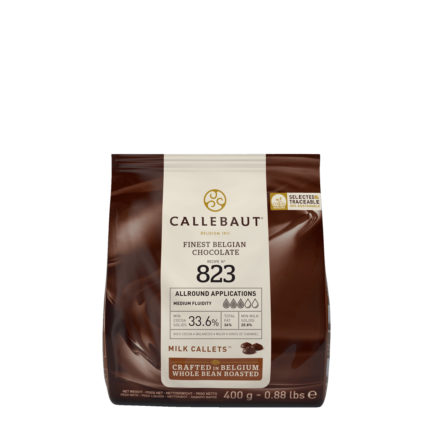 Chocolate Callets 33.6% Cocoa Solids (400g)