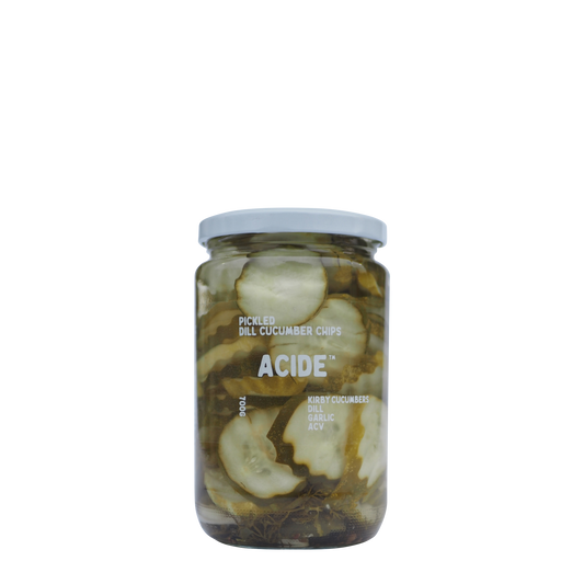 Pickled Dill Cucumber Chips