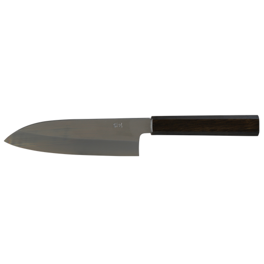 SAKAI KIKUMORI (GINSAN KASUMI) 180mm Santoku