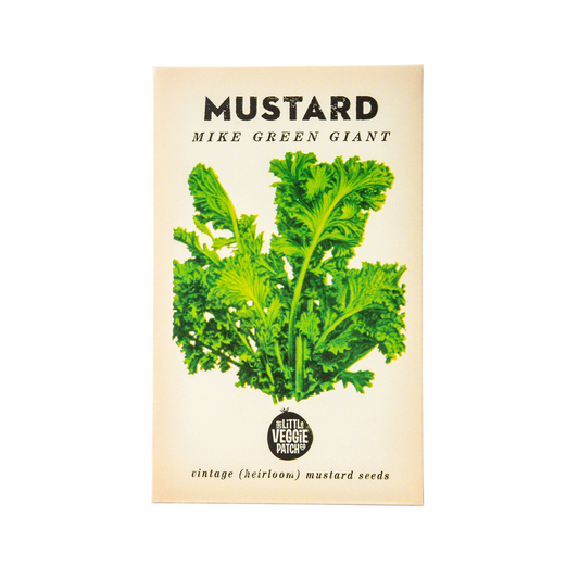 Mustard "Lime Streaks" Heirloom Seeds