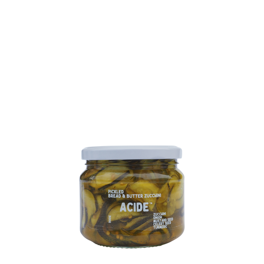 Pickled Bread & Butter Zucchini