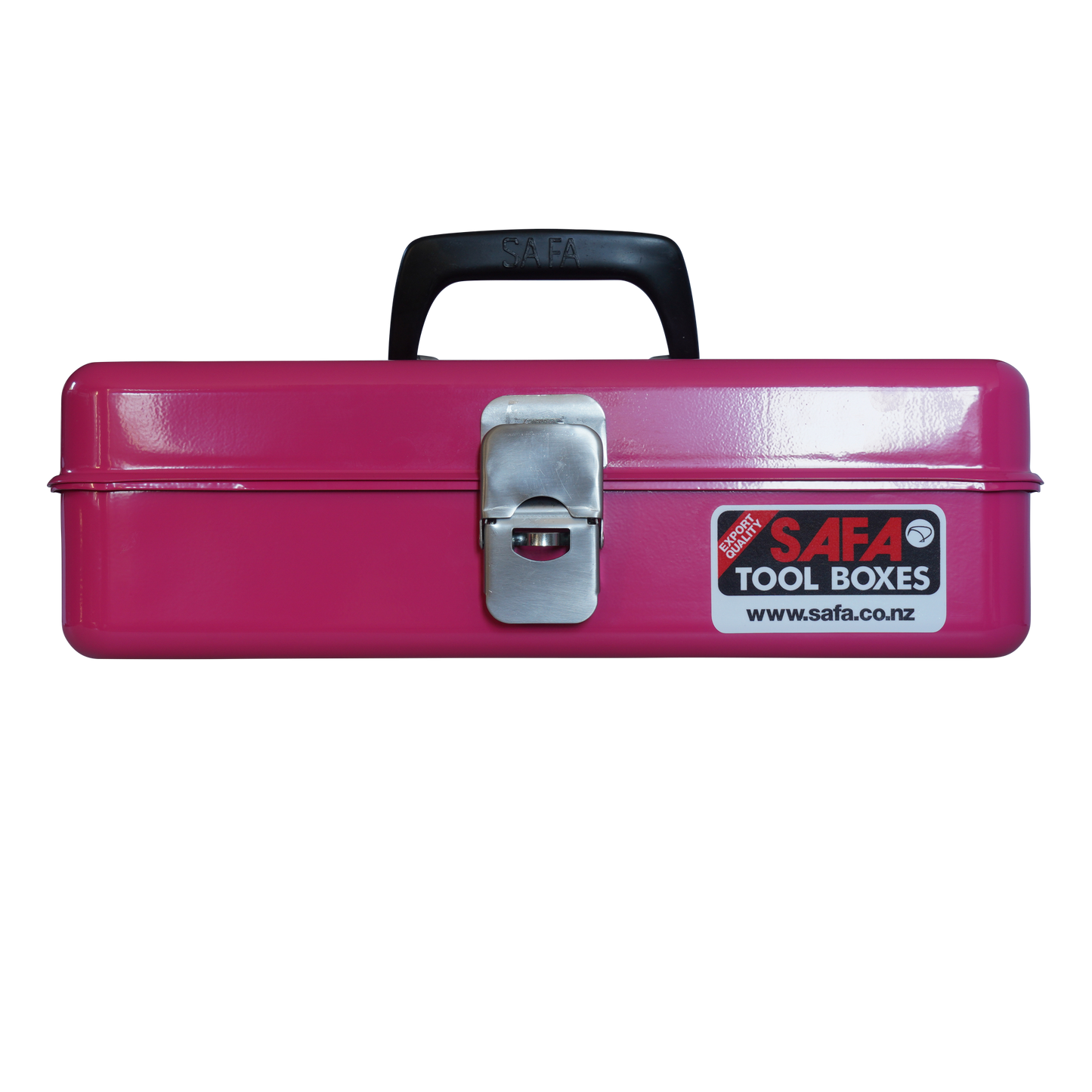 Heavy-duty Pressed Steel Toolbox - Pink