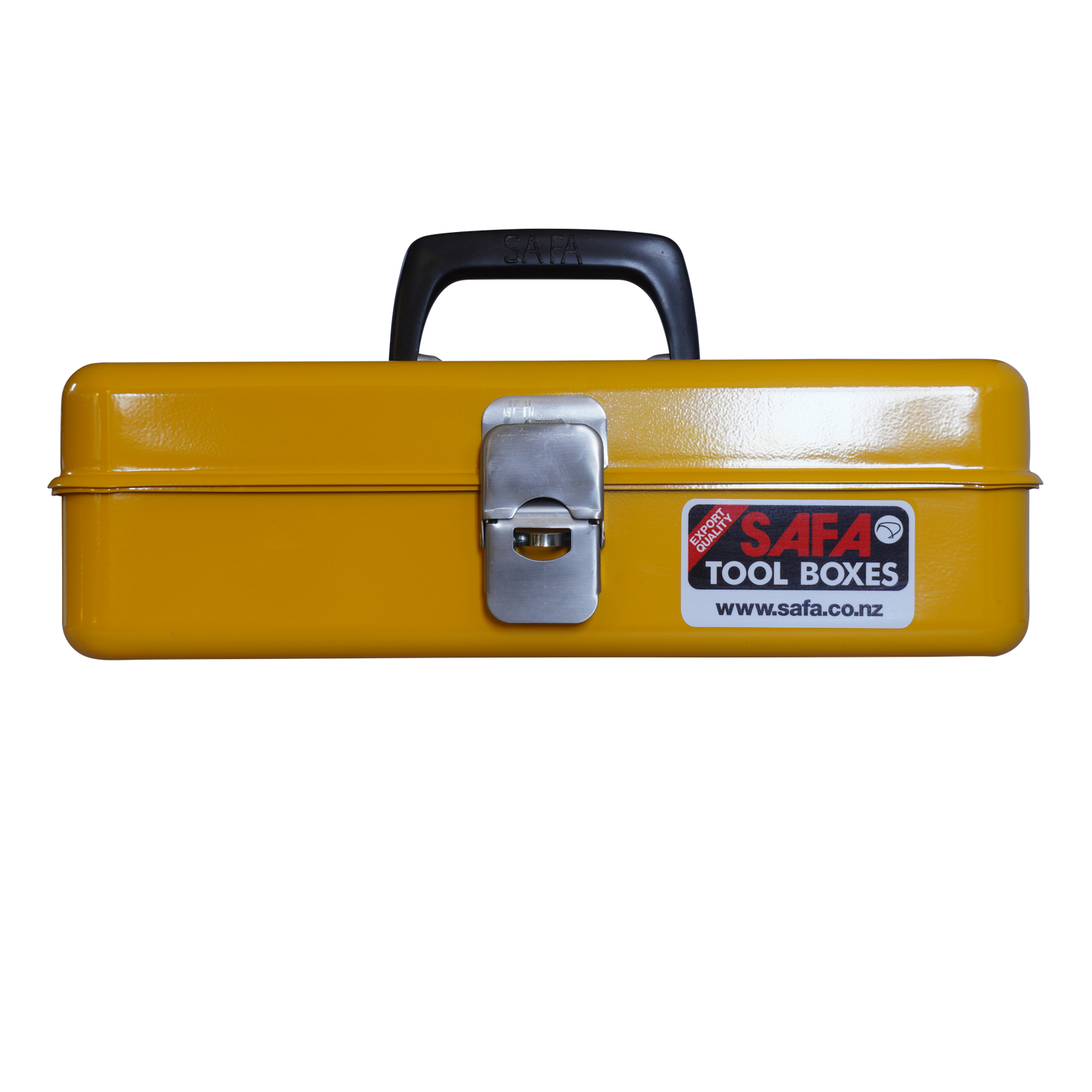 Heavy-duty Pressed Steel Toolbox - Yellow