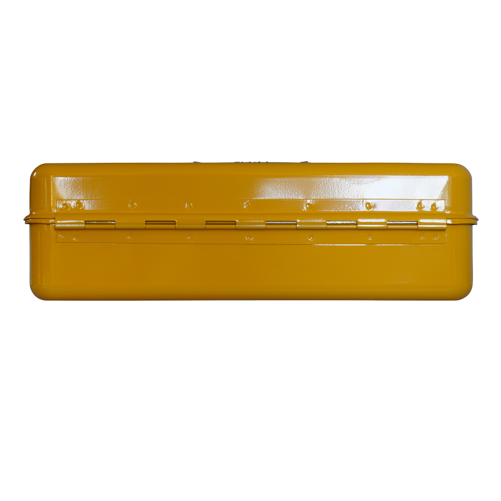 Heavy-duty Pressed Steel Toolbox - Yellow