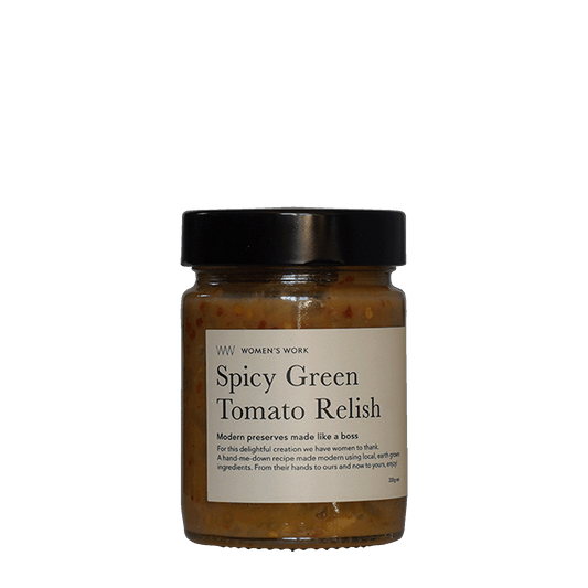 Spicy Green Tomato Relish Grande