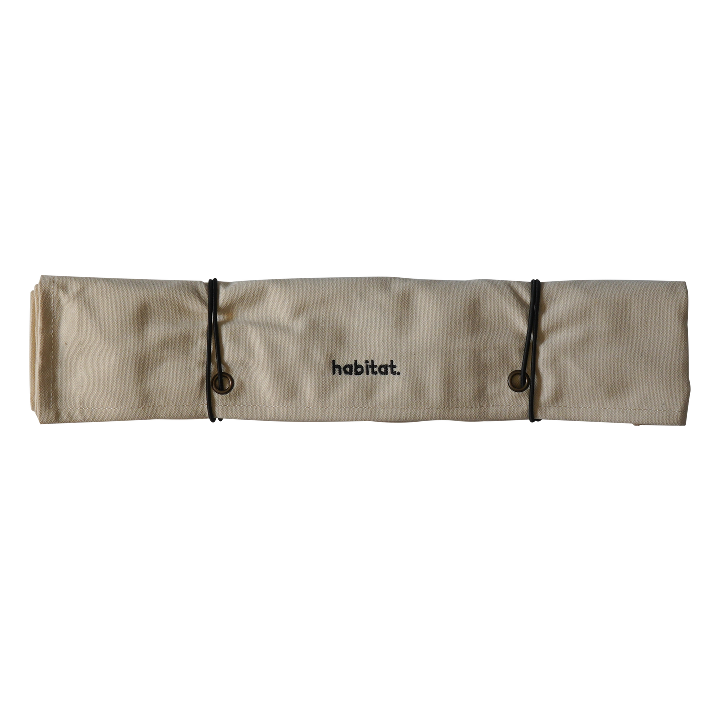 Canvas Knife Roll - 6 Slot - Cream