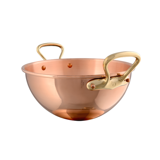 30cm M'PASSION Egg White Beating Bowl Bronze Handles