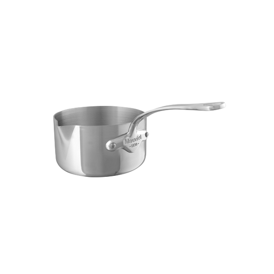 12cm M'COOK Saucepan Cast with Pouring Spout S/S Handle-Phillip & Lea