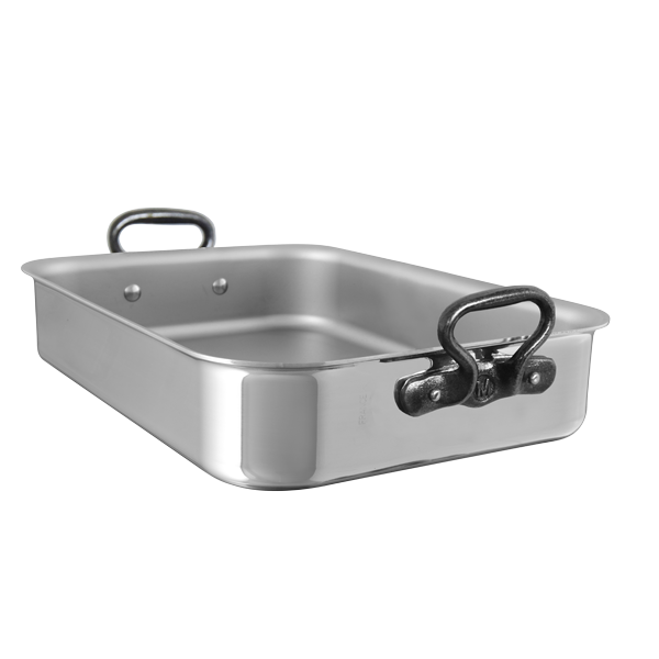 40x30cm M'COOK Roasting Pan Cast Iron Handles-Phillip & Lea