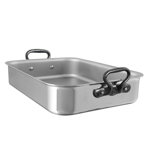 40x30cm M'COOK Roasting Pan Cast Iron Handles-Phillip & Lea