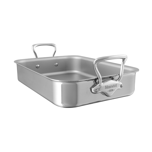 35x25cm M'COOK Roasting Pan Cast S/S Handles-Phillip & Lea