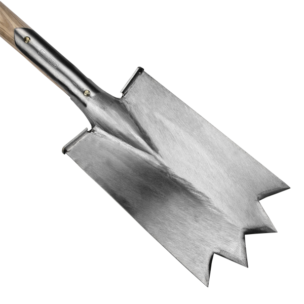 Stone Spade with Steps 85cm D-Handle-Phillip & Lea