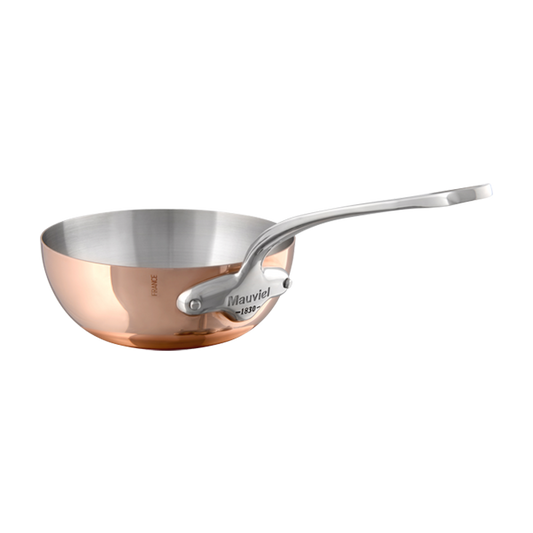 24cm M'150s Curved Splayed Saute Pan-Phillip & Lea