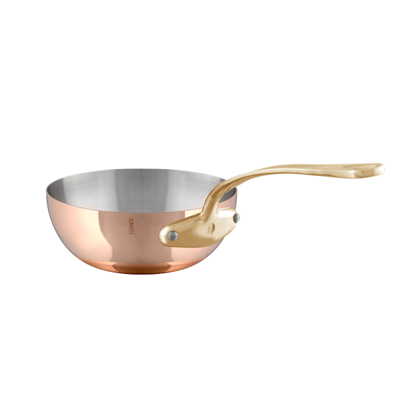 24cm M'200b Curved Splayed Saute Pan-Phillip & Lea