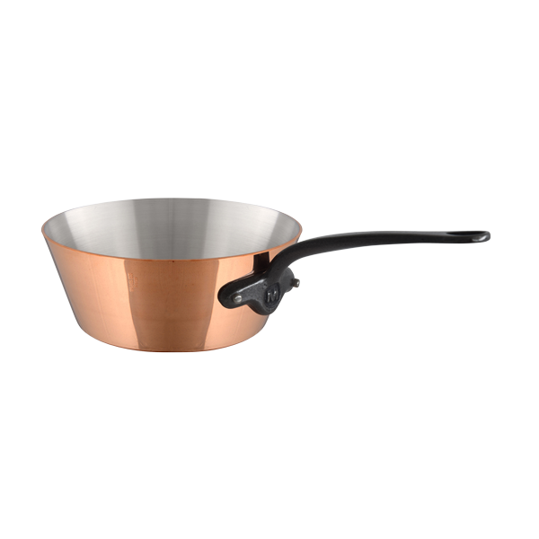 24cm M'200ci Splayed Saute Pan-Phillip & Lea