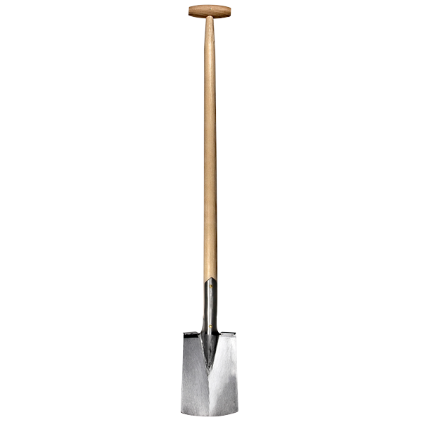 Border Spade with Steps 90cm T-Handle-Phillip & Lea