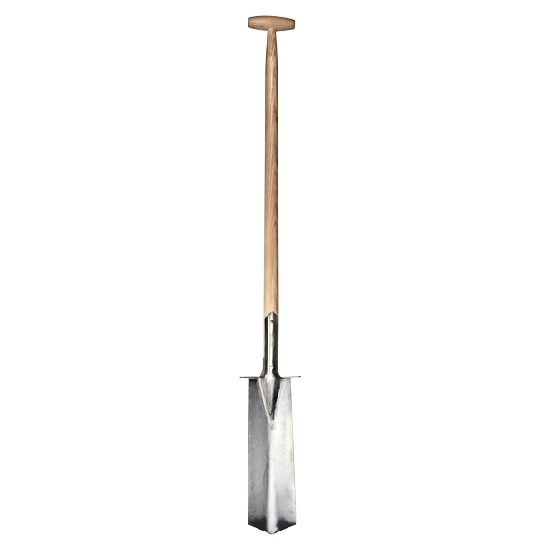 Trenching Spade with Steps 100cm T-Handle-Phillip & Lea