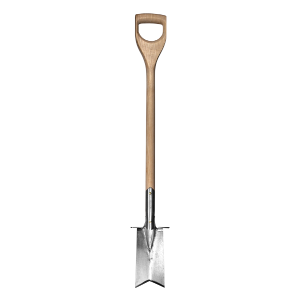 Transplanting Spade with Steps 85cm D-Handle-Phillip & Lea