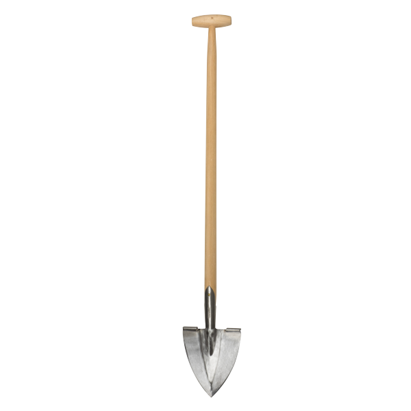 Pointed Spade with Steps 90cm T-Handle-Phillip & Lea