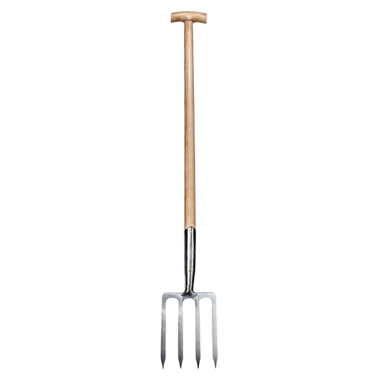 4 Tine Digging Fork 90cm T-handle-Phillip & Lea