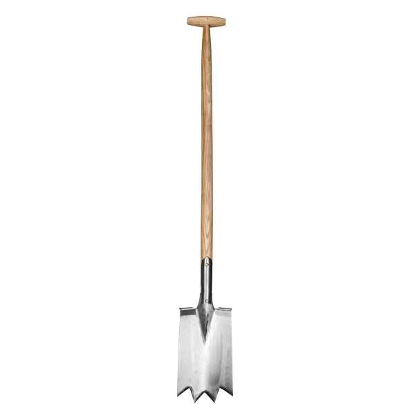 Stone Spade with Steps 90cm T-Handle-Phillip & Lea