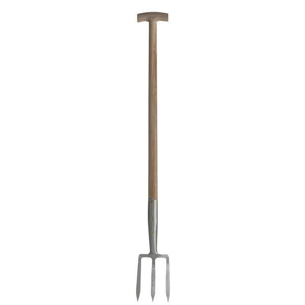 3 Tine Border Fork 90cm T-Handle