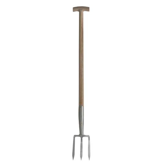 3 Tine Border Fork 90cm T-Handle