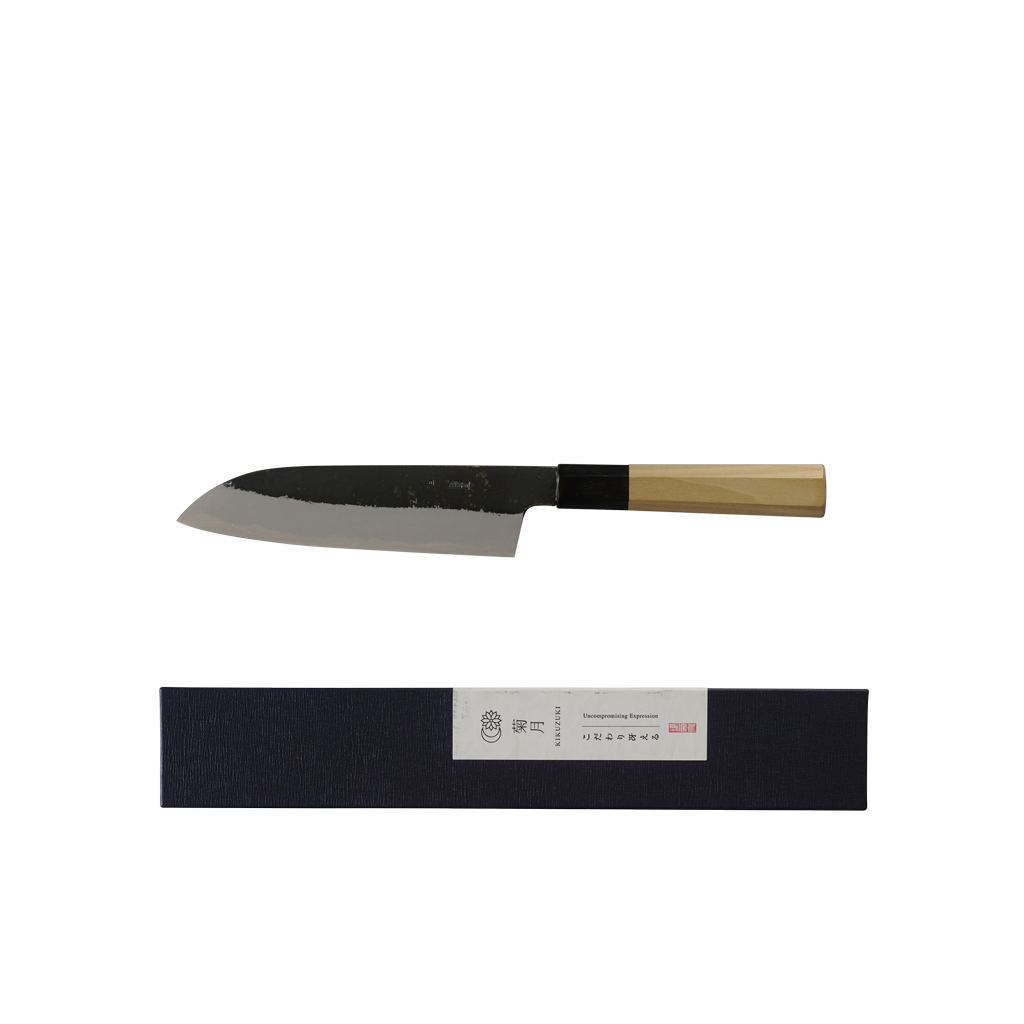 SAKAI KIKUMORI (KURO) 180mm Santoku