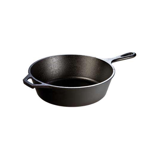 10.25inch/3.2Quart Deep Cast Iron Skillet-Phillip & Lea