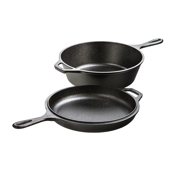 10.25inch/3.2Quart Cast Iron Combo Cooker-Phillip & Lea