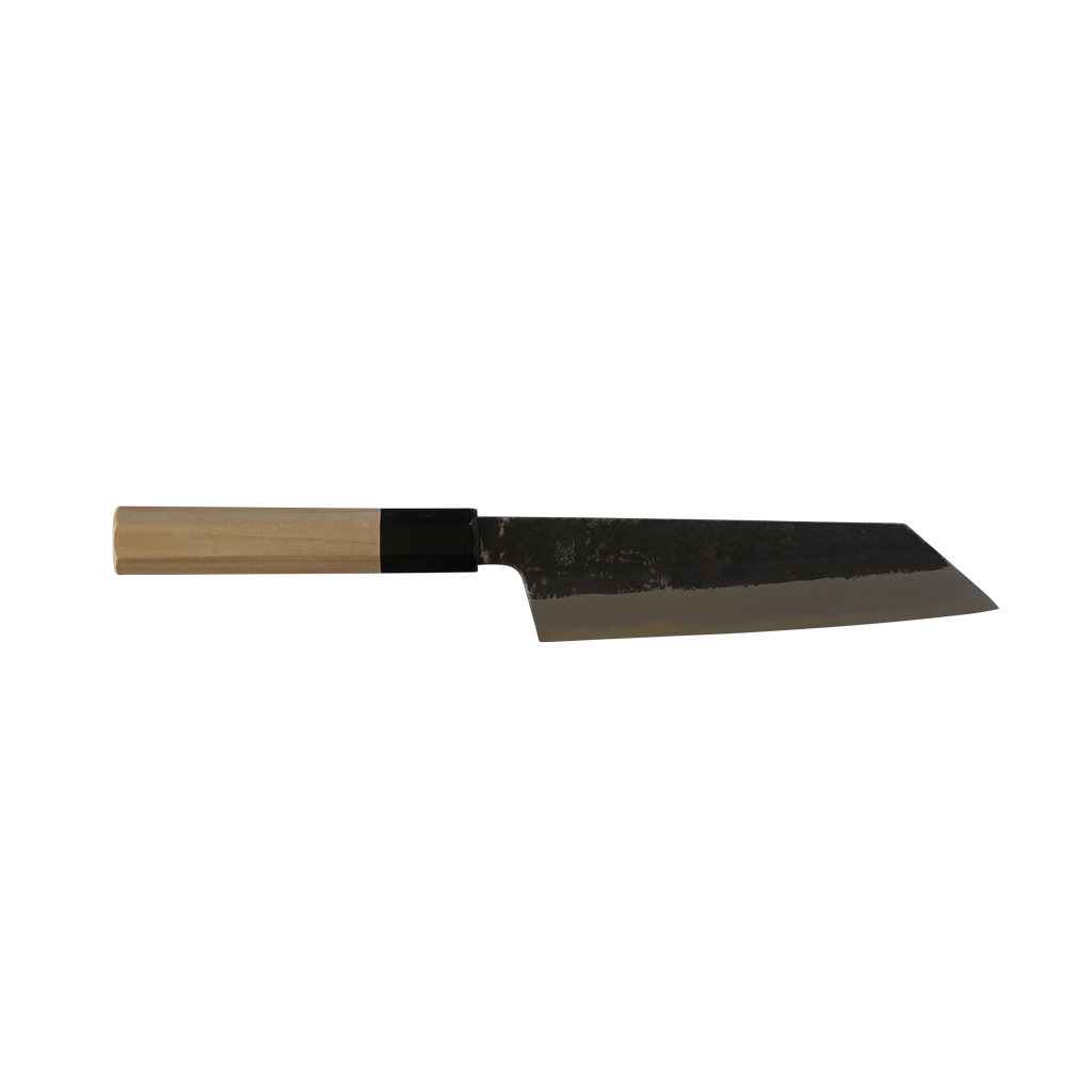 SAKAI KIKUMORI (KURO) 180mm Kiritsuke Santoku