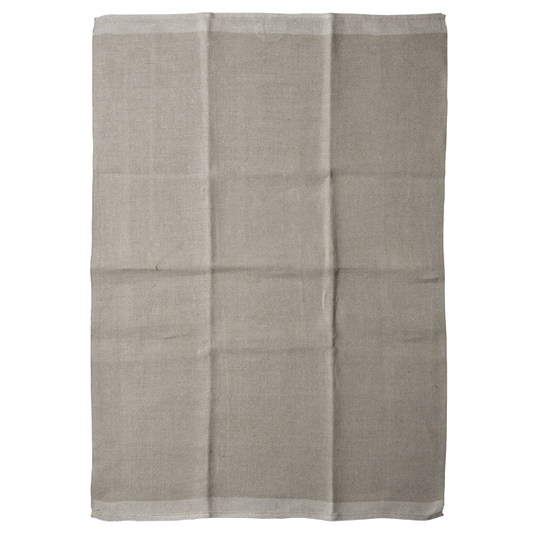 White Hem Unbleached Tea Towel-Phillip & Lea