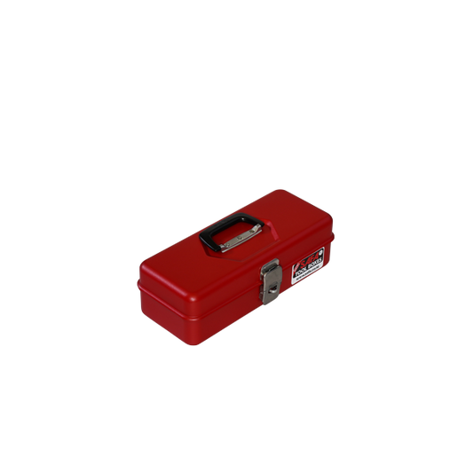 Heavy-duty Pressed Steel Toolbox - Red-Phillip & Lea