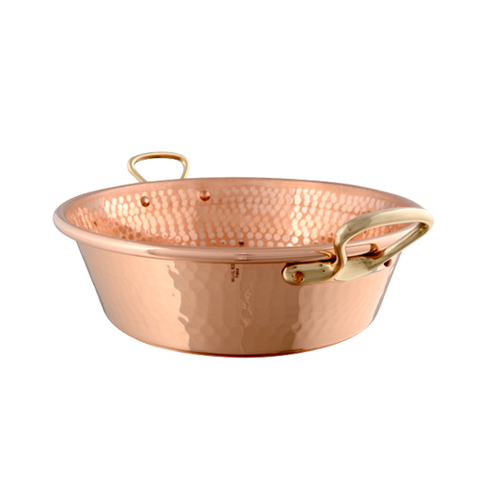 36cm M'PASSION Hammered Jam Pan Bronze Handle