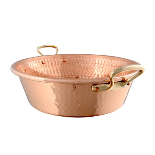 44cm M'PASSION Hammered Jam Pan Bronze Handle